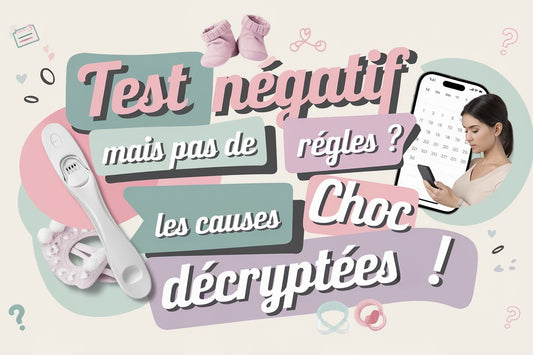 Les causes d'un test négatif sans règles
