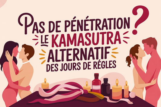 Sexualité épanouie pendant les règles sans pénétration
