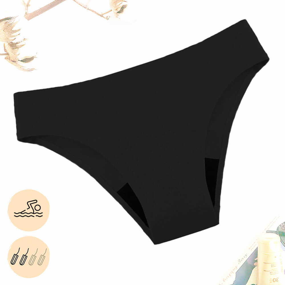 Bikini Menstrual VEINTITRÉS Para Flujo Ligero Y Medio - Cintura Alta