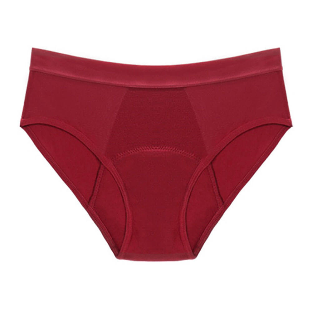 Culotte Menstruelle Bambou rouge