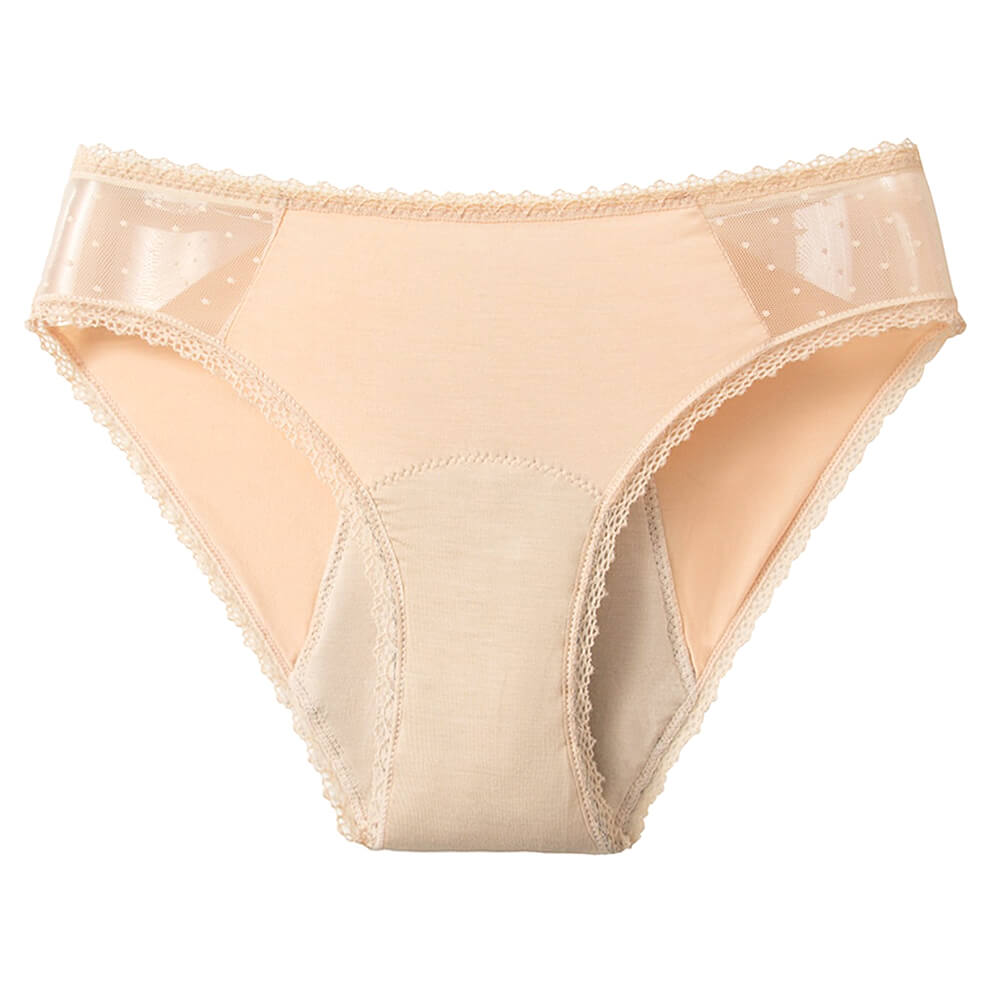Culotte Menstruelle Bambou Emma Beige
