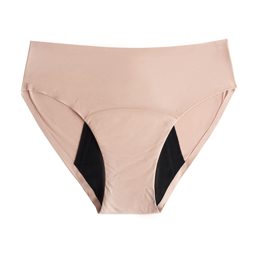 Culotte menstruelle Nina beige recto