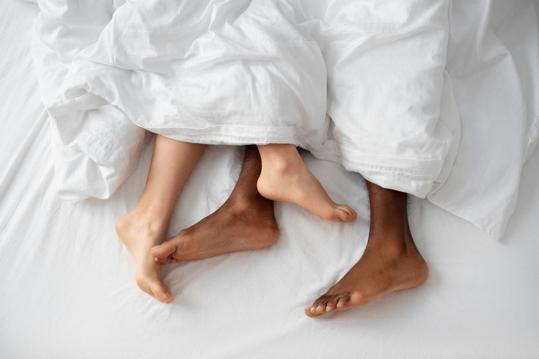 Couple en pleine intimité