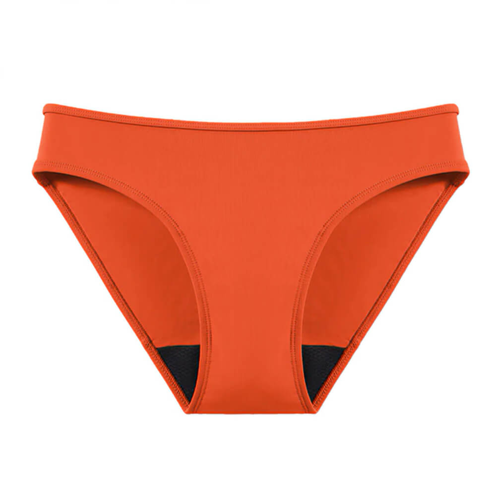orange teen Period Swimwear