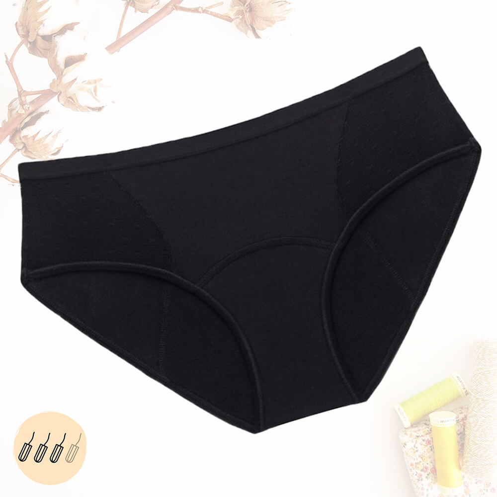 Culotte Menstruelle Plumetis