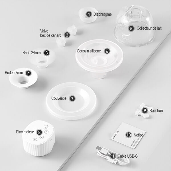 Tire Lait Main Libre - EasyMilk™